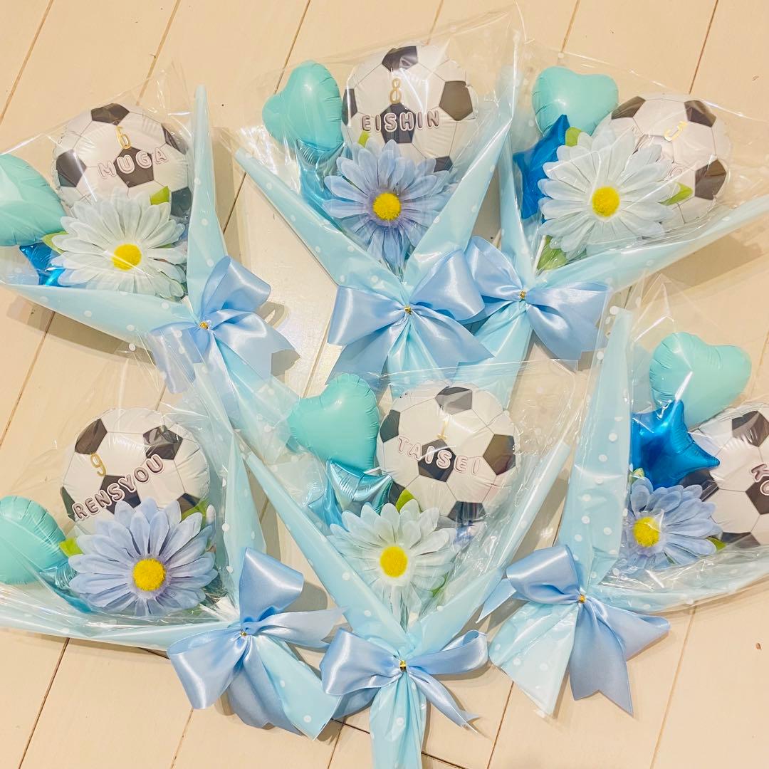 バルーンブーケ　卒業　卒団　プレゼント