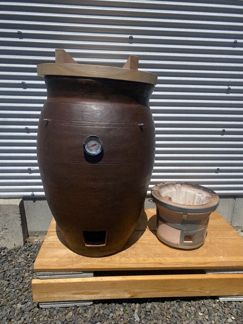 ちい　本格壺焼き芋の壺　七輪無し