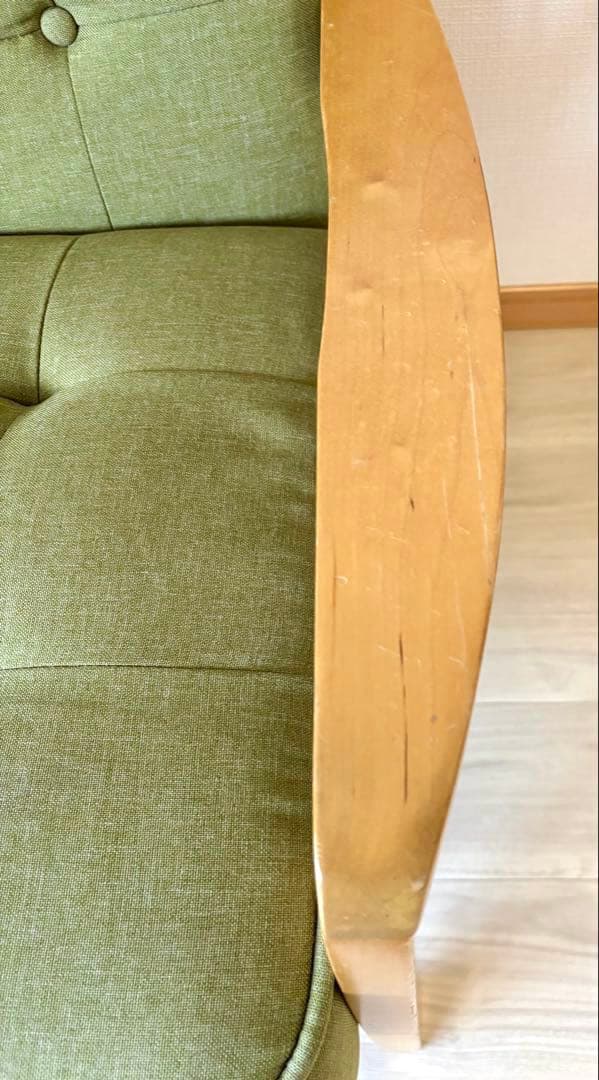 【送料込】2人掛け コンパクトソファ 　ニトリ ルッキ