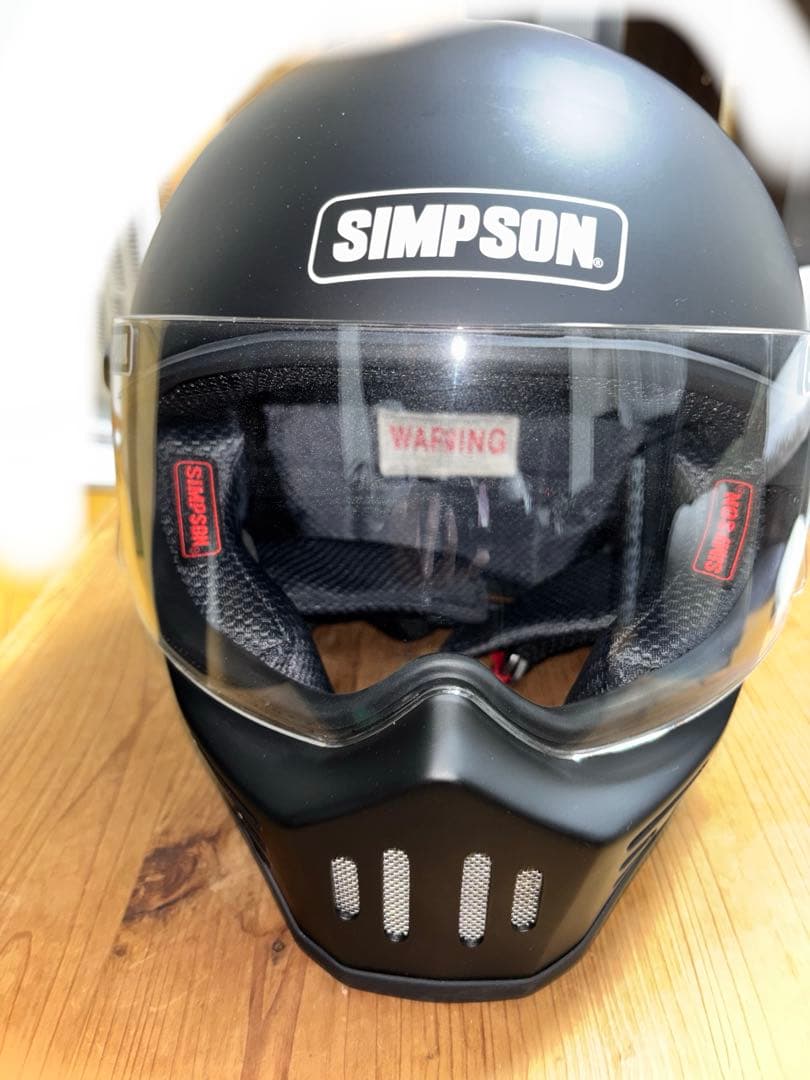 SIMPSON シンプソン M30 ヘルメット マットブラック 59cm