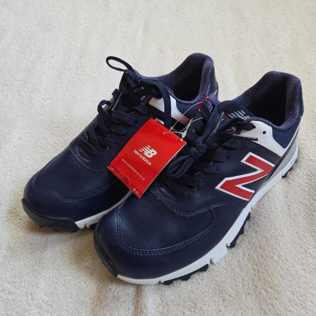 New Balance ゴルフシューズ ネイビー