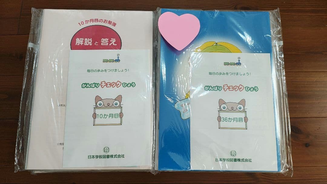 家庭保育園　キララ　10ヶ月〜36ヶ月分教材（※1部使用済みあり）