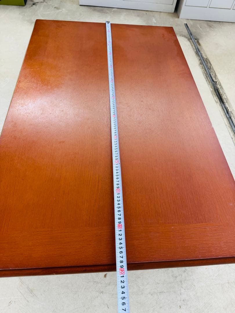 福岡発 不二貿易 座卓 ロータイプ 120cm 会議用テーブル 折りたたみ 軽量