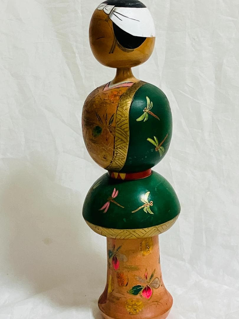 高橋はしめ　阿国歌舞伎　こけし　こけし人形　37センチ