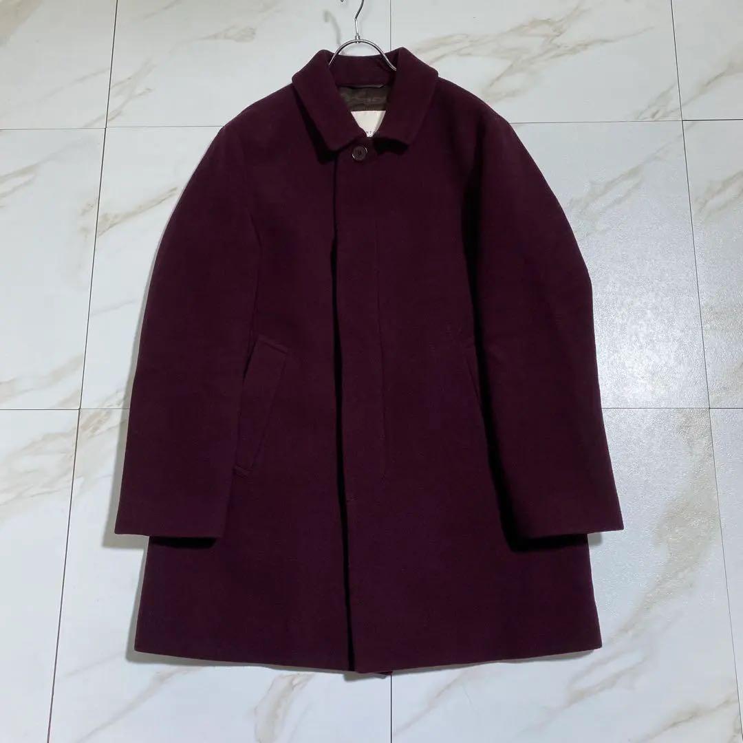 希少色♡マッキントッシュフィロソフィー アドミラルウール 比翼ステンカラーコート
