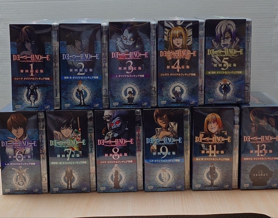 【新品未開封】DEATH NOTE デスノート フィギュア付 DVD
