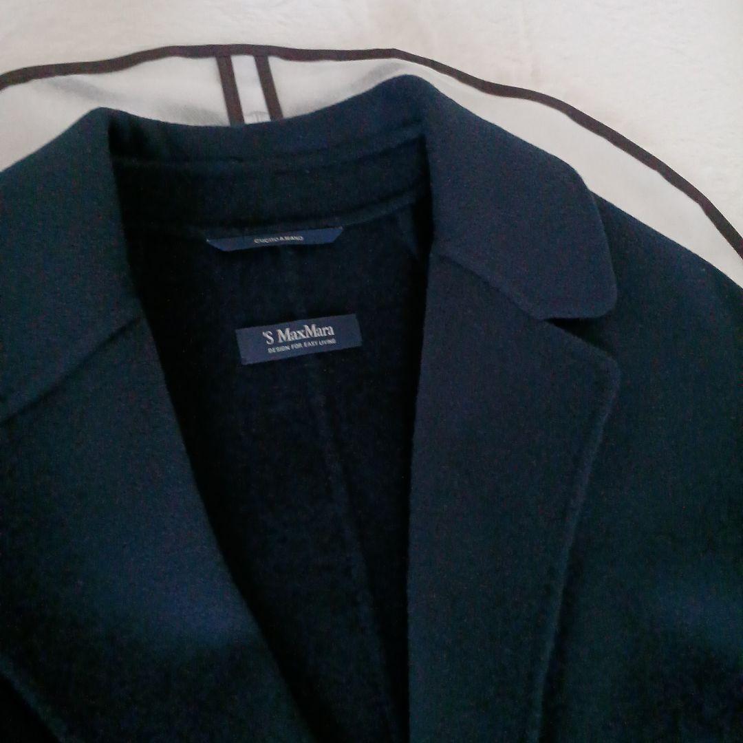 S MaxMara エスマックスマーラ☆100％バージンウール コート36未使用