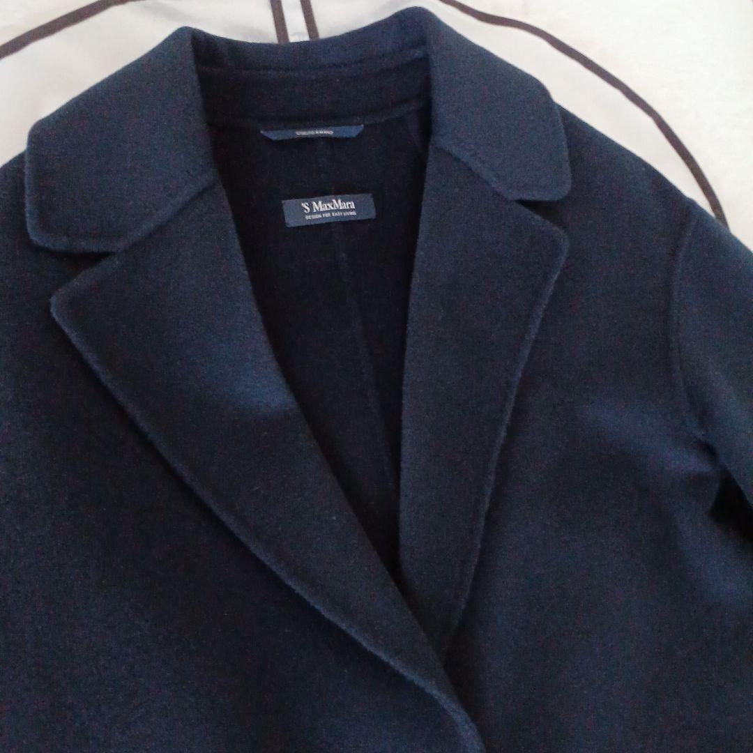 S MaxMara エスマックスマーラ☆100％バージンウール コート36未使用