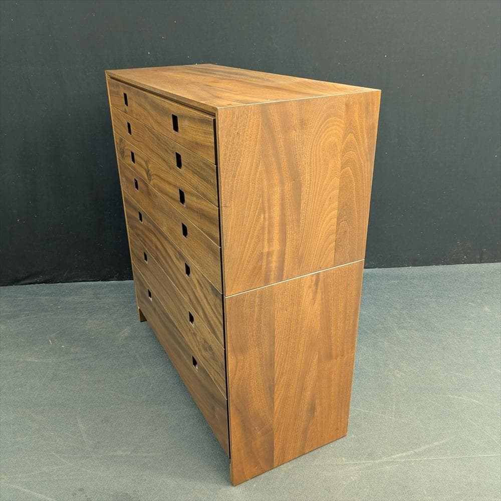 美品　橋詰家具　楠無垢材　国産　ミドルチェスト　タンス　チェスト　箪笥　着物