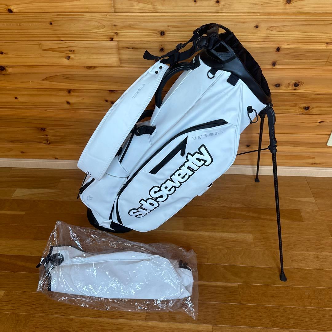 VESSEL　Subseventy　キャディバッグ　白