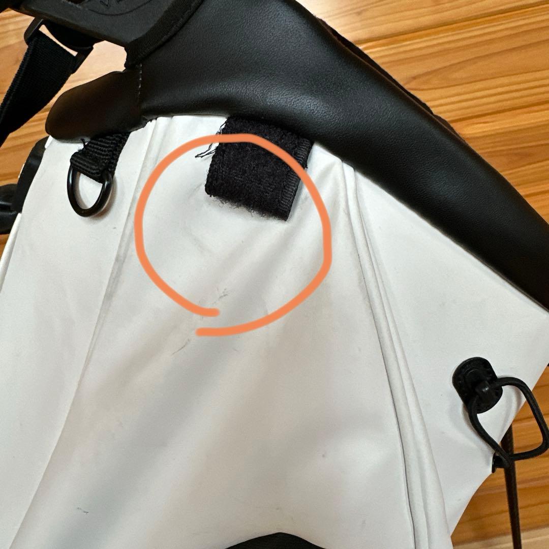 VESSEL　Subseventy　キャディバッグ　白