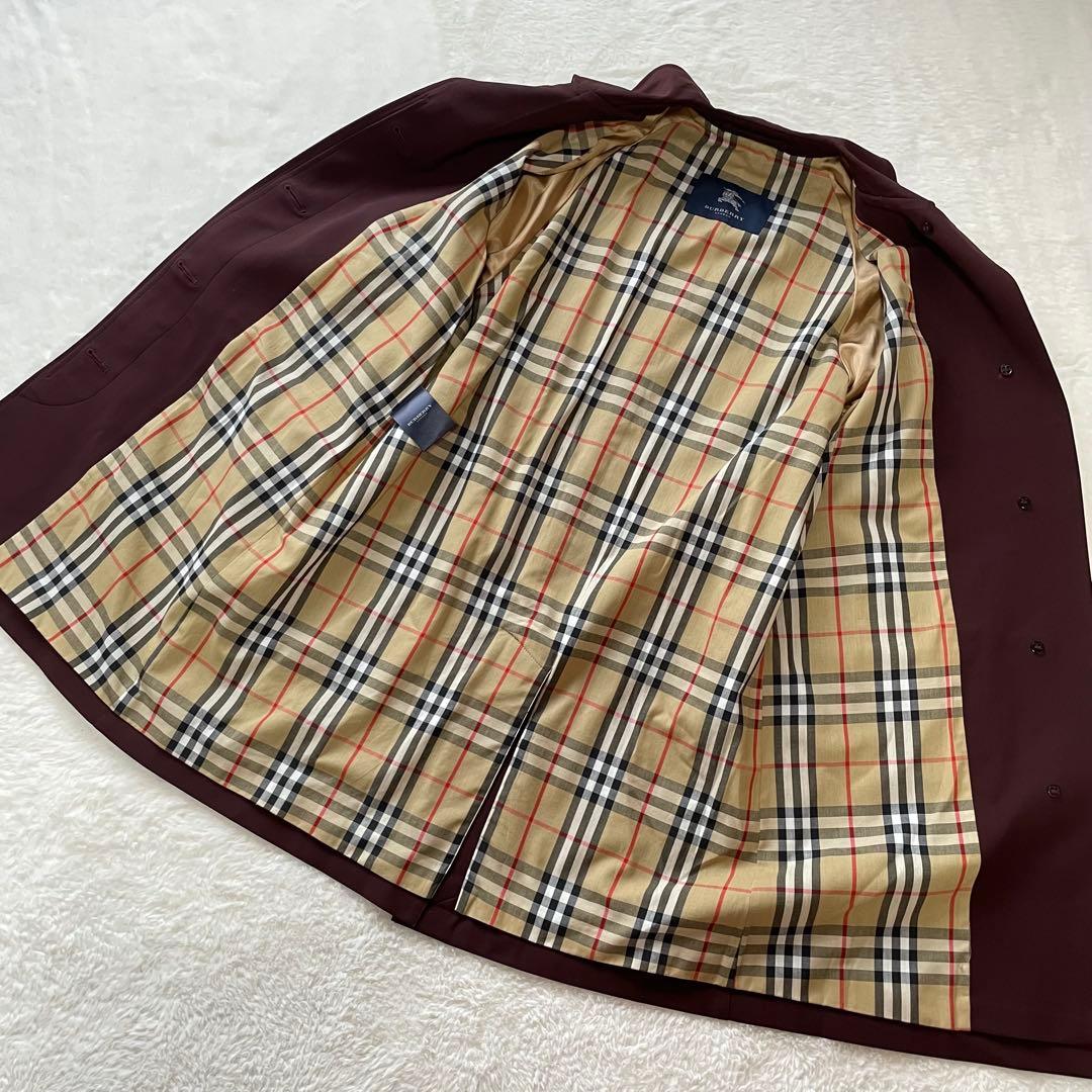 完全未使用級 バーバリー ロンドン ノバチェック トレンチコート 参考価格15万