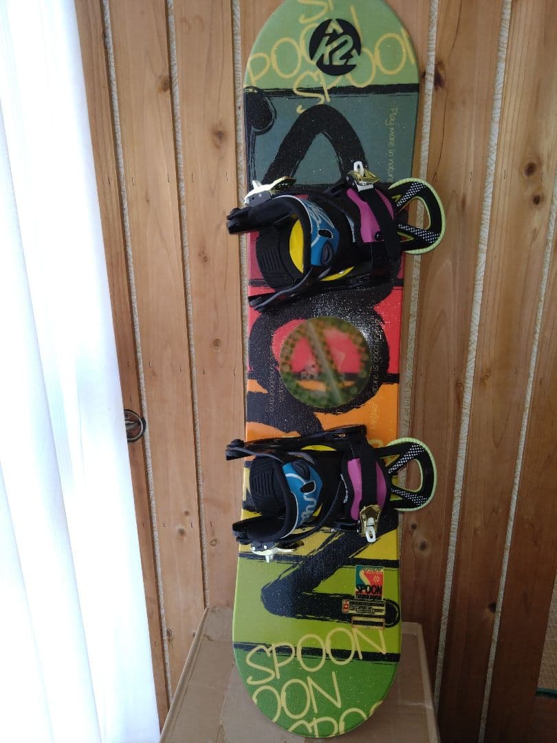 スノーボード　SPOONスプーンサイズ100 ビィンディング　スプーン