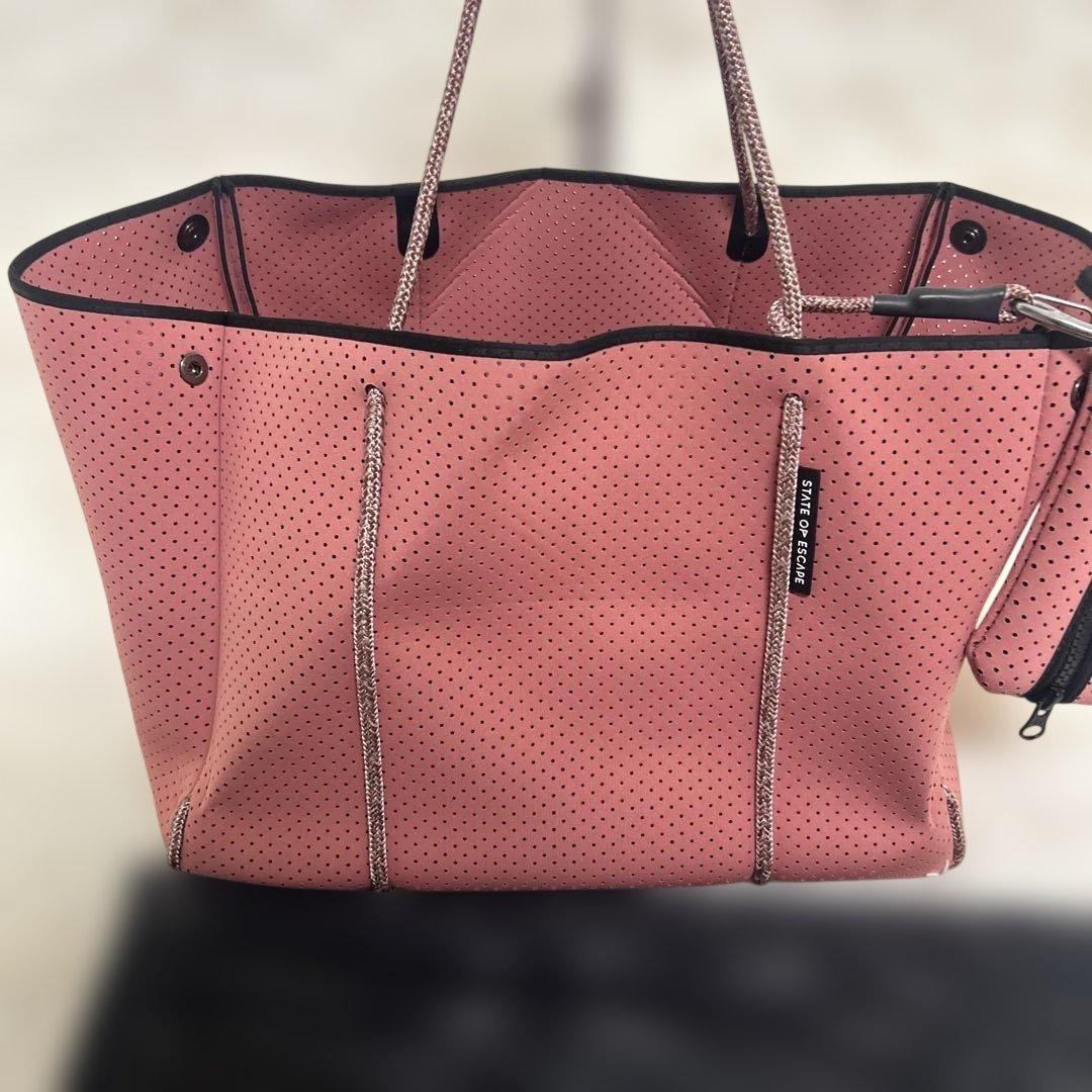 【未使用級】ロンハーマン　ステイトオブエスケープ　 トートバック　ピンク