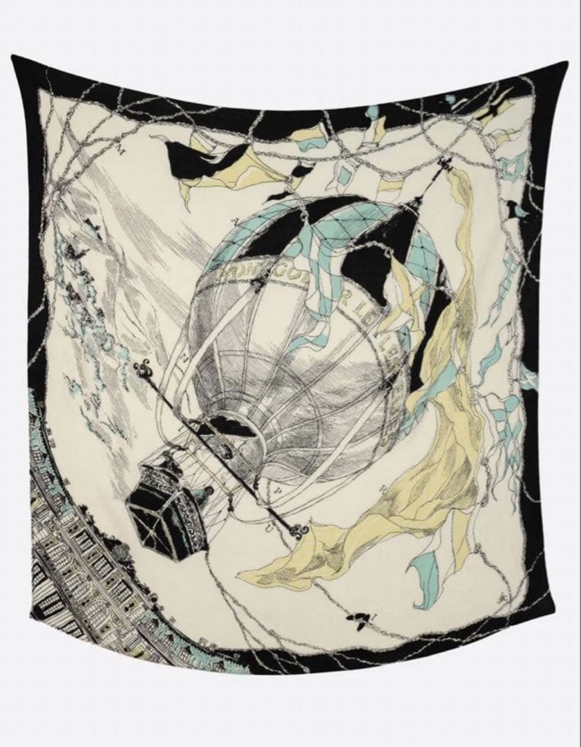 H*o様 完売品！マニプリウールシルクストールヘリンボーン織120 モンゴルフィ