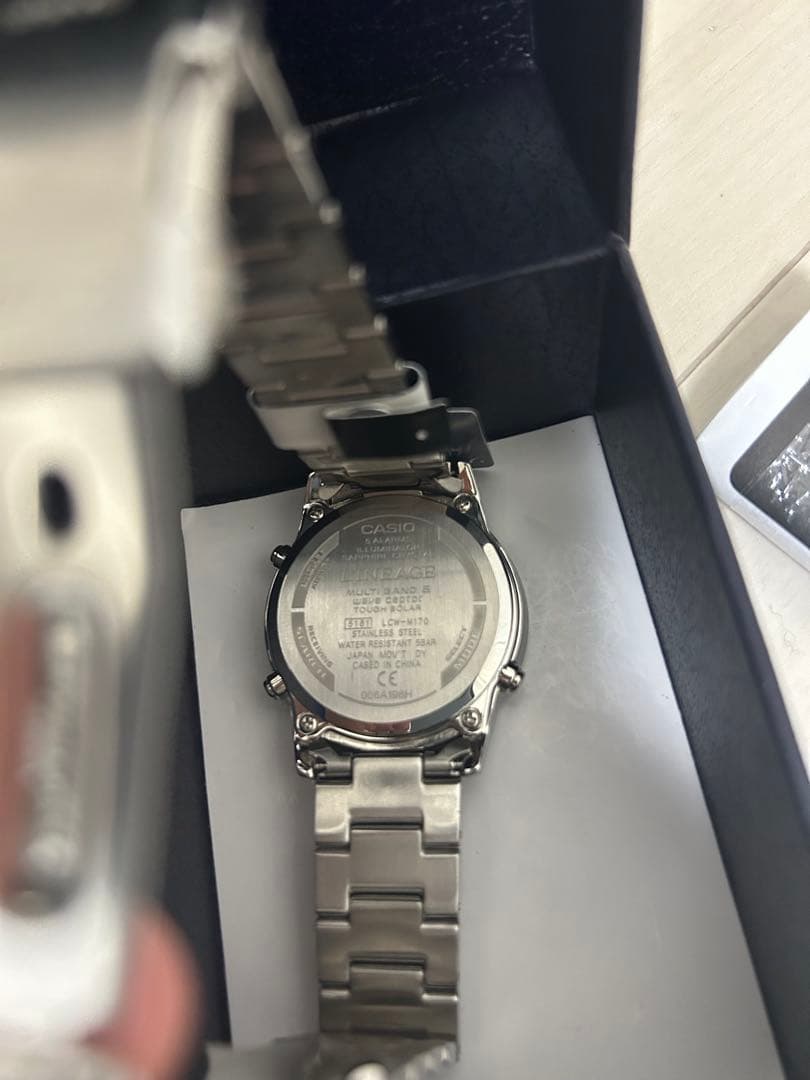 美品✨新品未使用CASIO カシオ　LCW-M170TD-1AJF シルバー