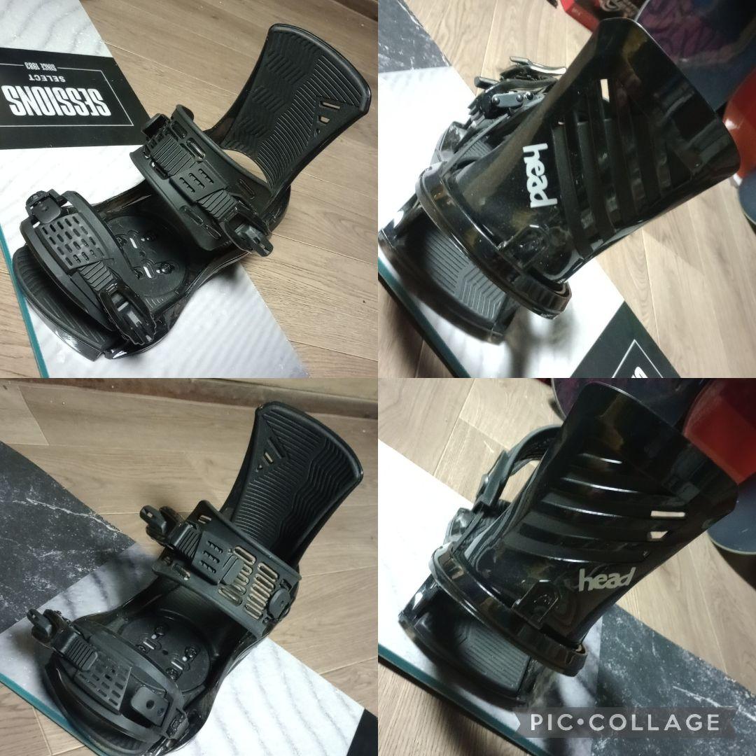 美品！高年式　ケース付　SESSIONS　HEAD　スノーボードセッ　148cm
