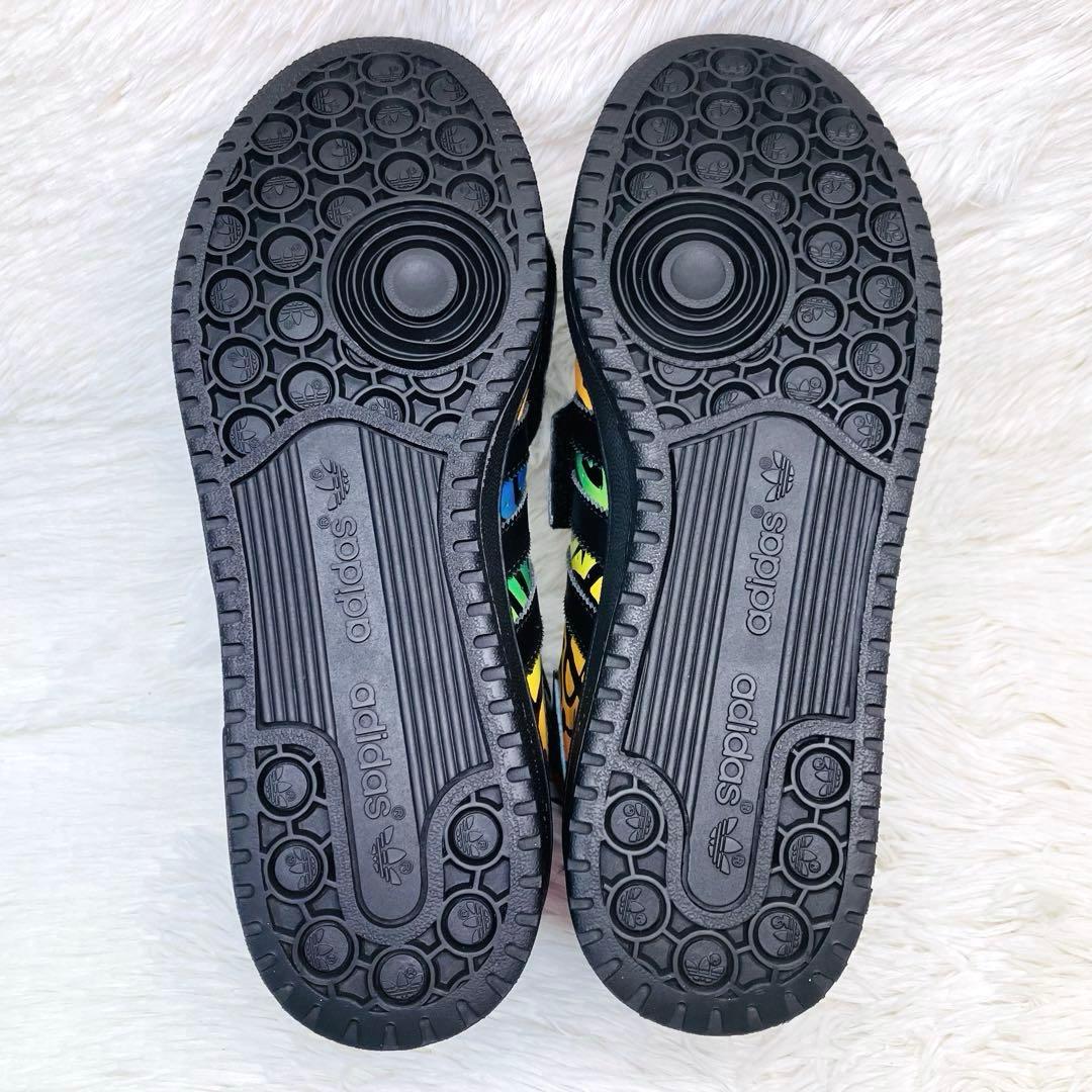 【希少モデル】25㌢ジェレミー・スコット×アディダス　レターズ　トロピカルカラー