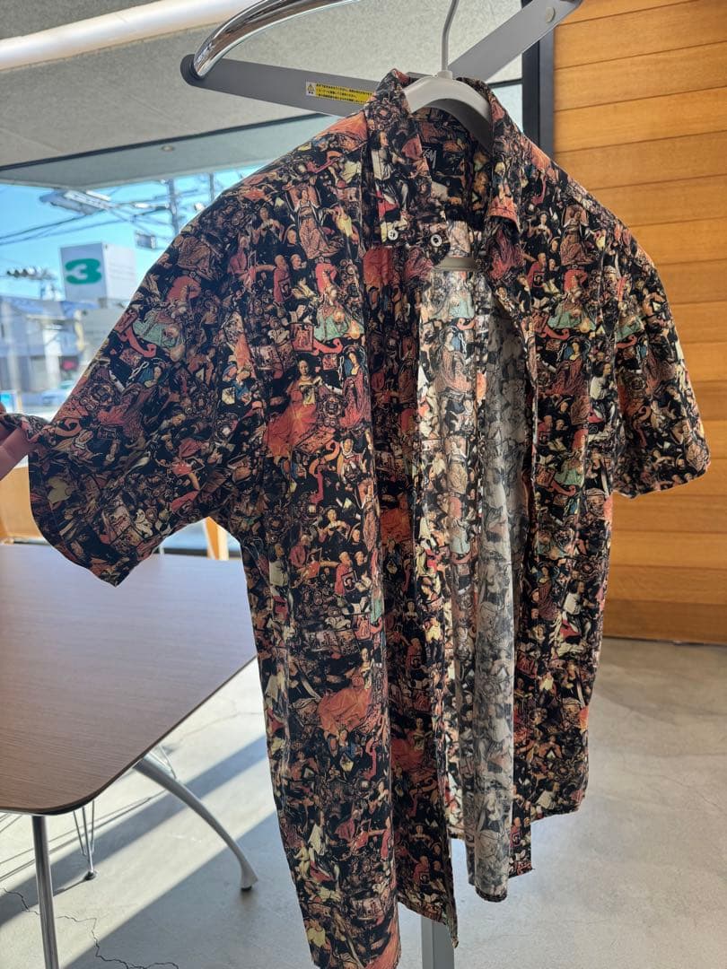 stussy 80s 90s 宗教柄　総柄　L