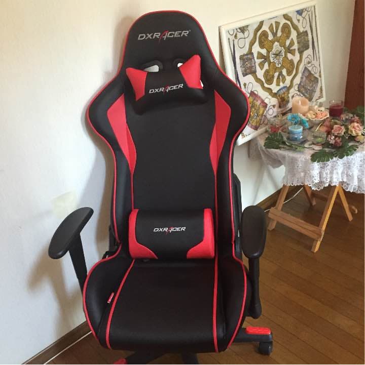 DXRACER（デラックスレーサー）DXZ-RDNレッド ゲーミングチェア