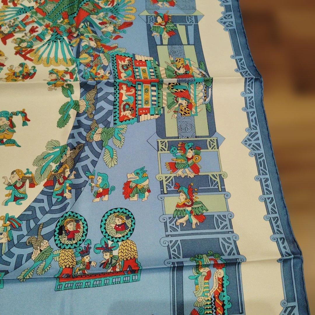 HERMES ASTRES et SOLEILS　カレ90 美品