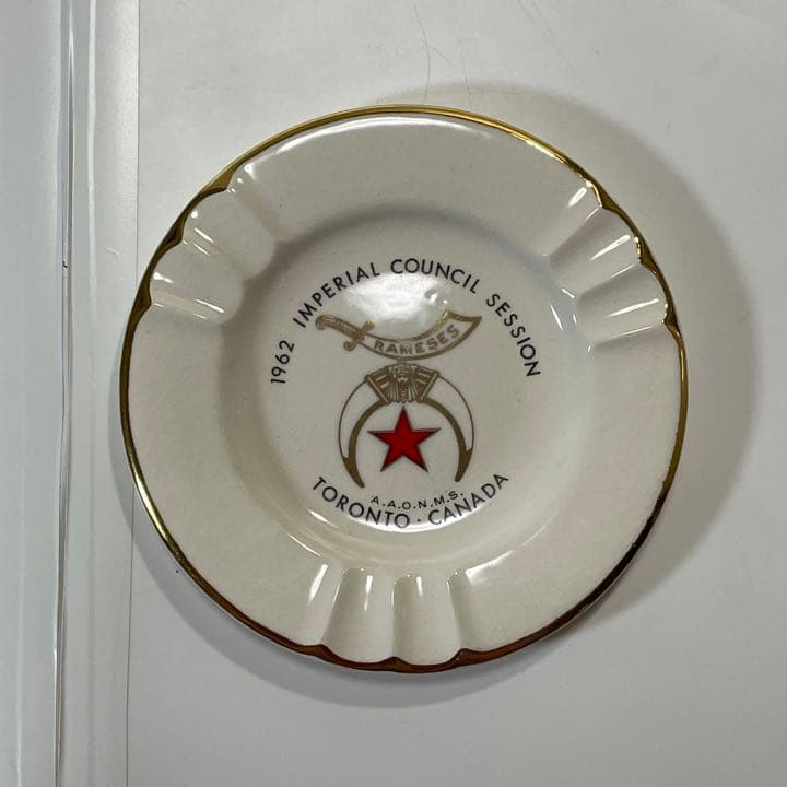 60s ビンテージ アンティーク シュライン フリーメイソン 灰皿 雑貨 小物