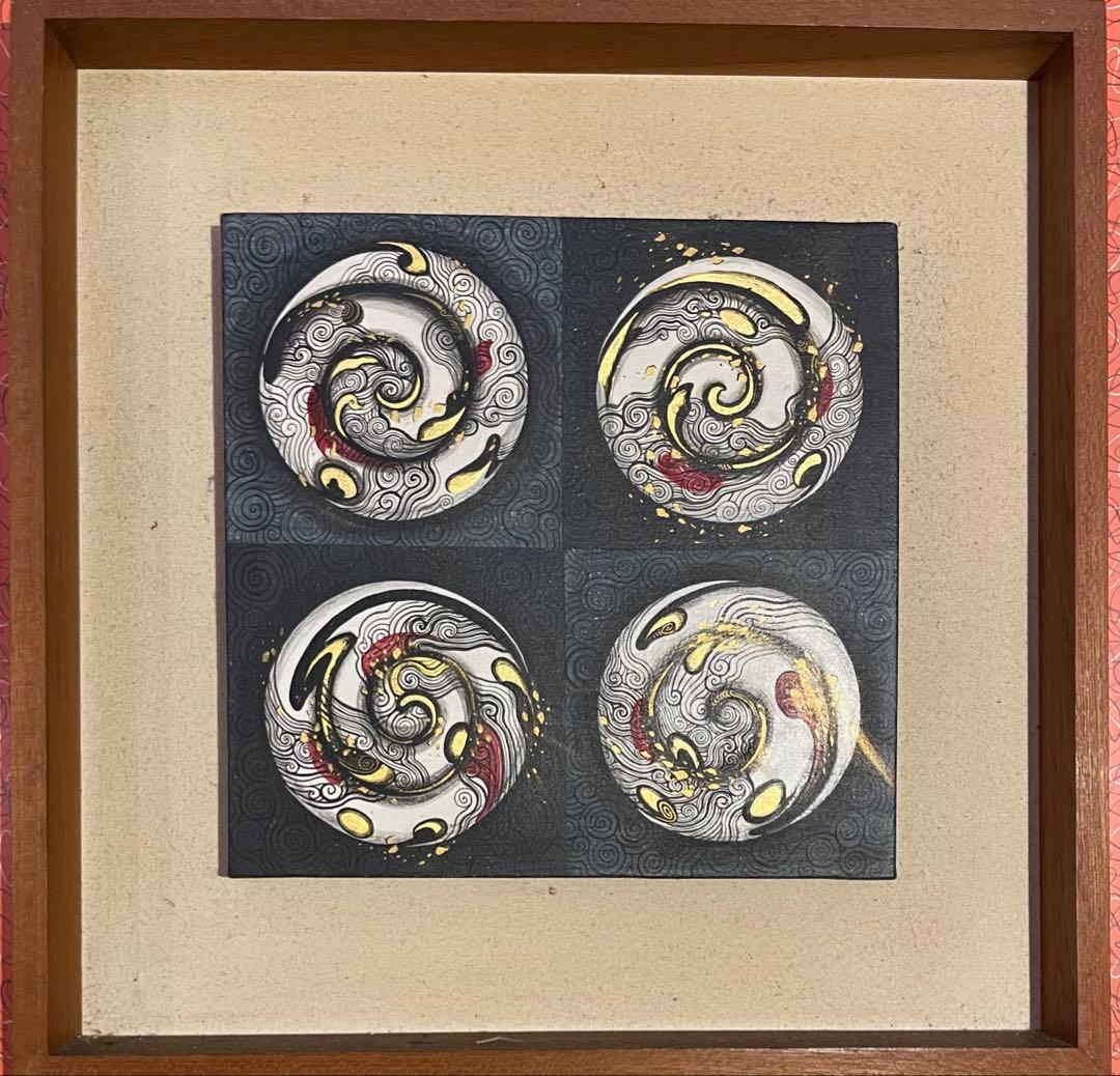 タイの宗教画　三点セット インテリア 仏画