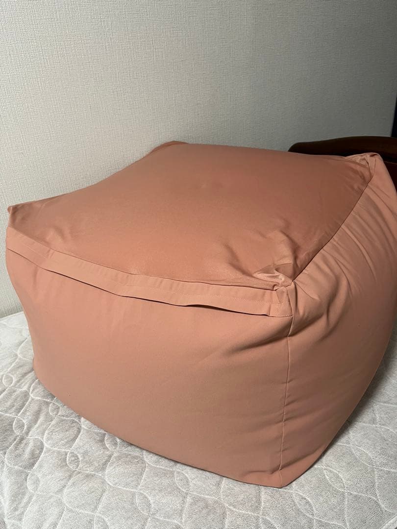 【新品】無印良品 体にフィットするソファ本体＆カバーピンク(数量限定)のセット