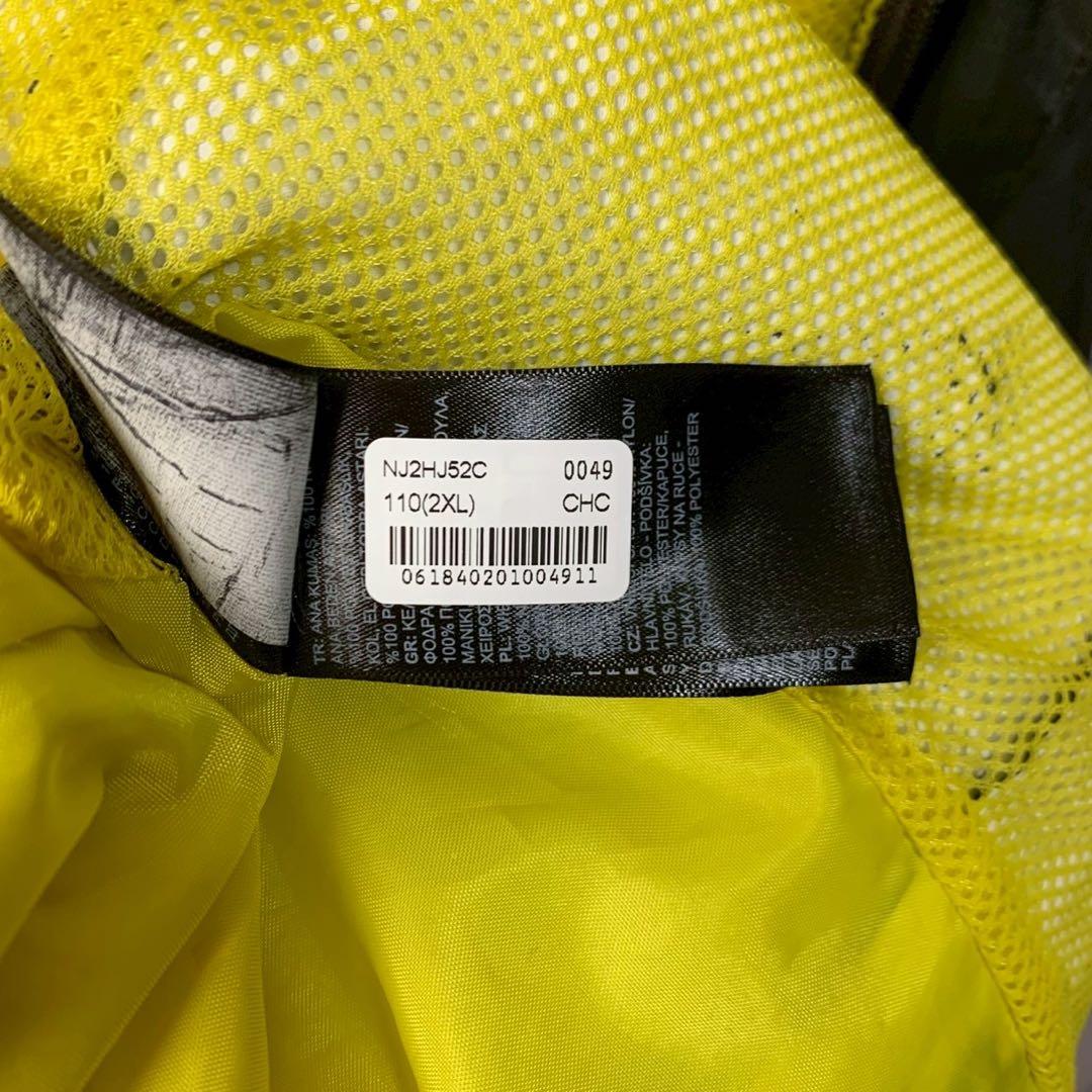 ノースフェイス ドライベント ソフトシェルジャケット メンズ 3L 灰 大きい