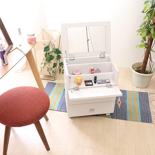 《新品・送料無料》《完成品》フィーゴ ドレッサー ホワイト