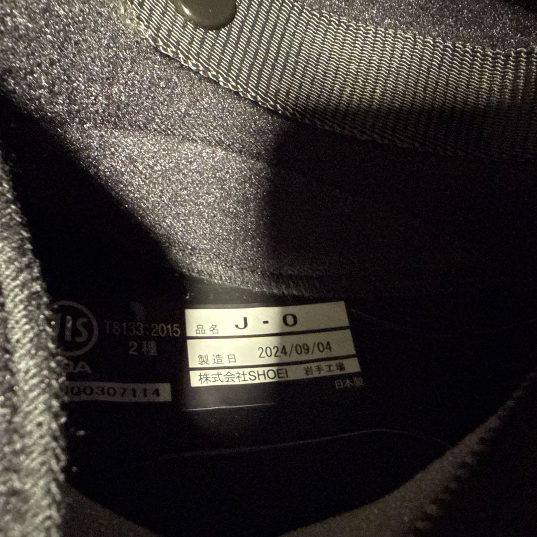 SHOEI J・O マットブラック　XL