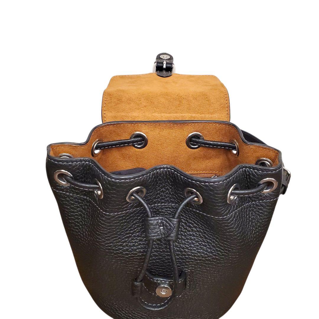 (美品) COACH アメリア コンバーチブル バックバック リュック レザー黒