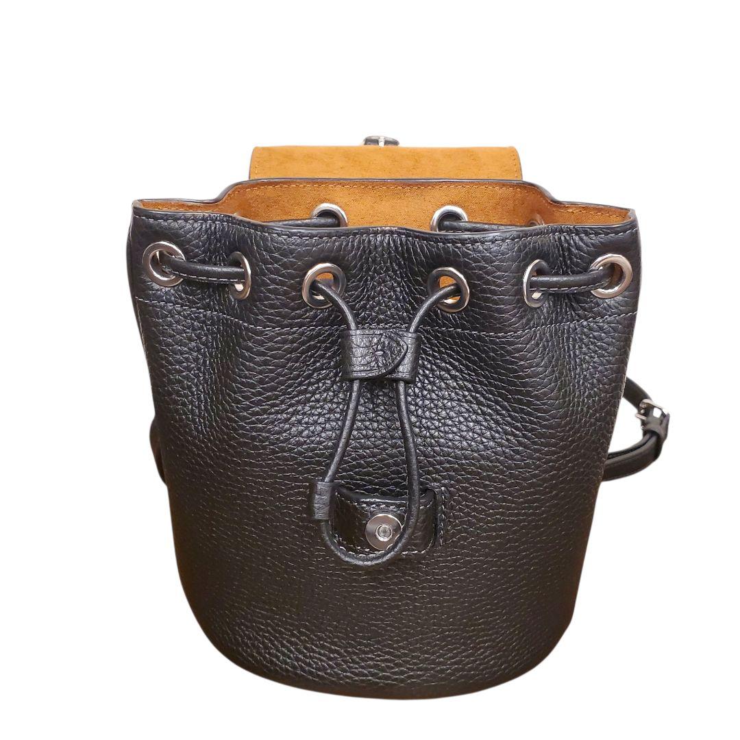 (美品) COACH アメリア コンバーチブル バックバック リュック レザー黒