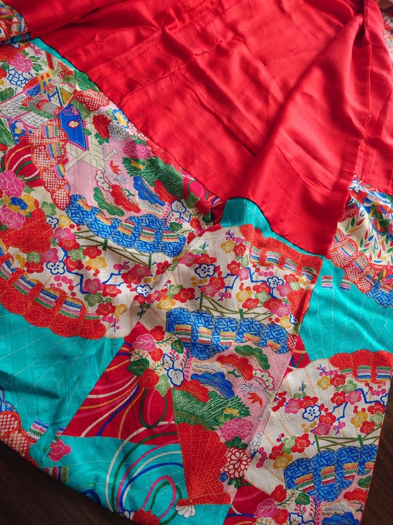 七五三　女の子　着物　長襦袢セット　アンティーク