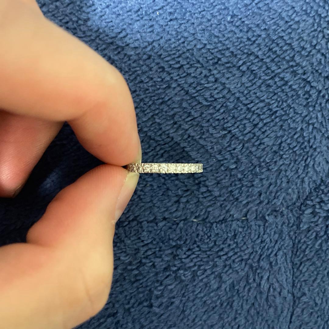 ティファニー ソレスト ハーフ エタニティ リング