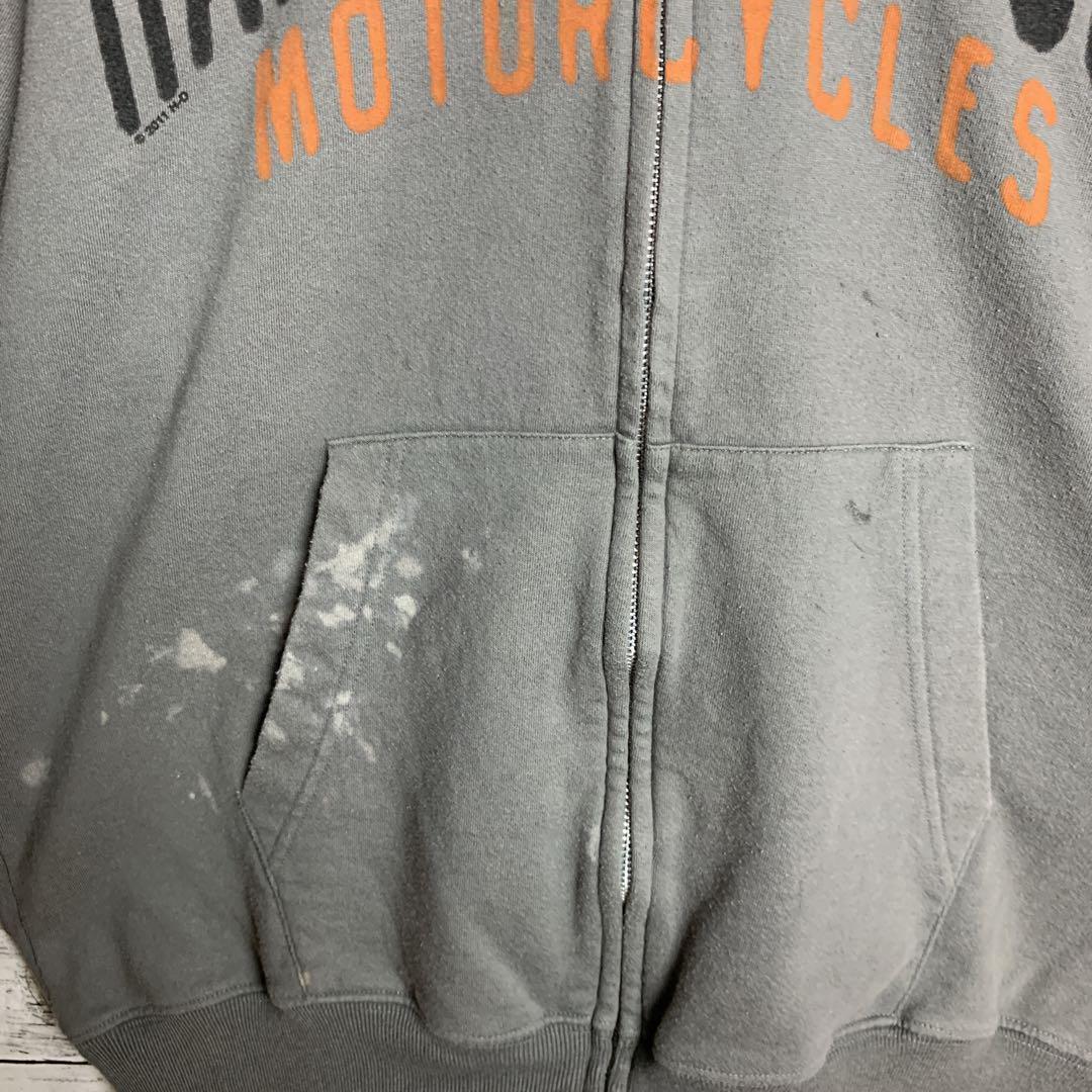 【即完モデル‼︎】ハーレーダビッドソン◎フルジップ パーカー C699