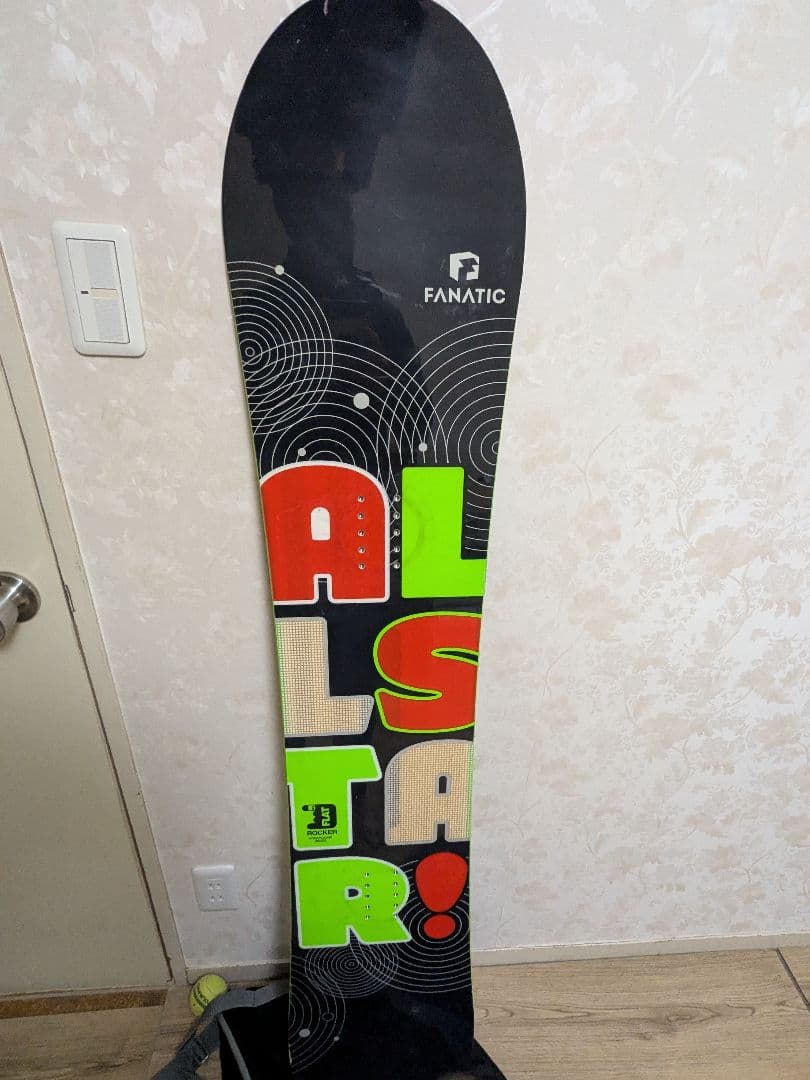 【初心者◎】FANATIC スノーボード 152 バイン ケース付
