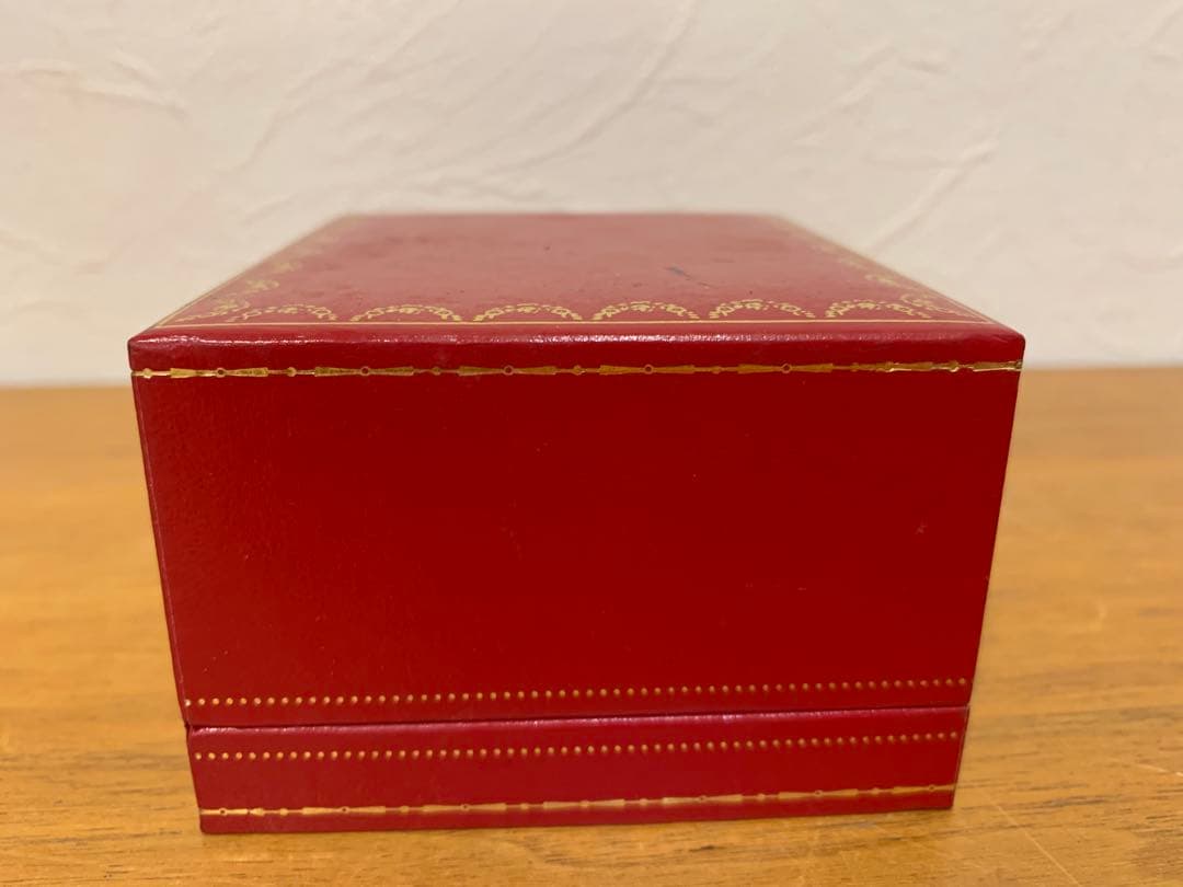 N0916-17★Cartier 空箱 赤 アクセサリーケース 2点セット