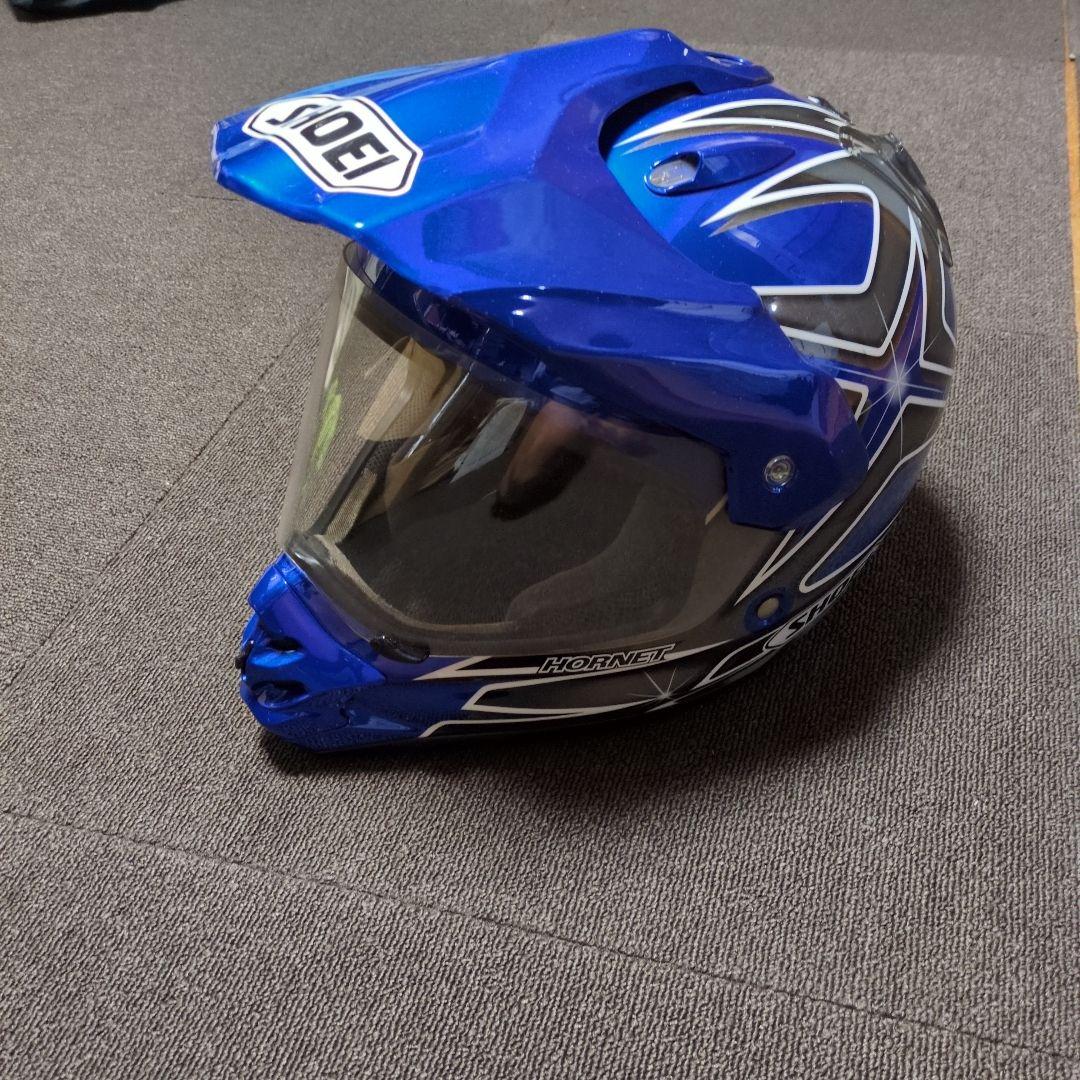 SHOEI HORNET フルフェイスヘルメット 青/黒　難有り