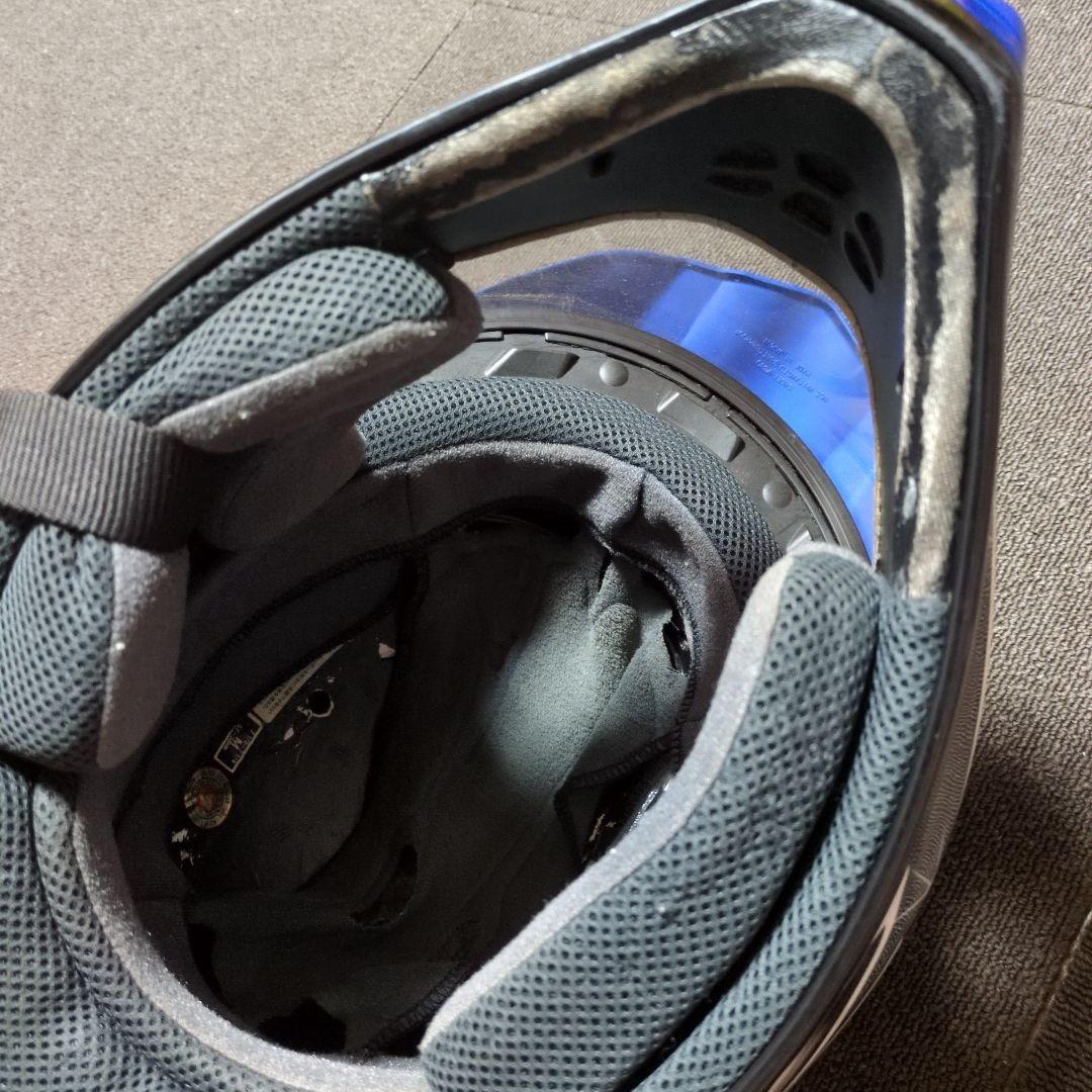 SHOEI HORNET フルフェイスヘルメット 青/黒　難有り