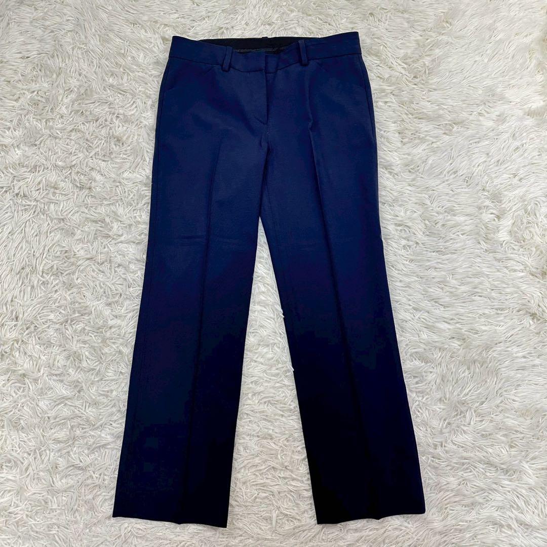 美品✨ セオリー パンツスーツ ネイビー Sサイズ 総裏 TAILOR