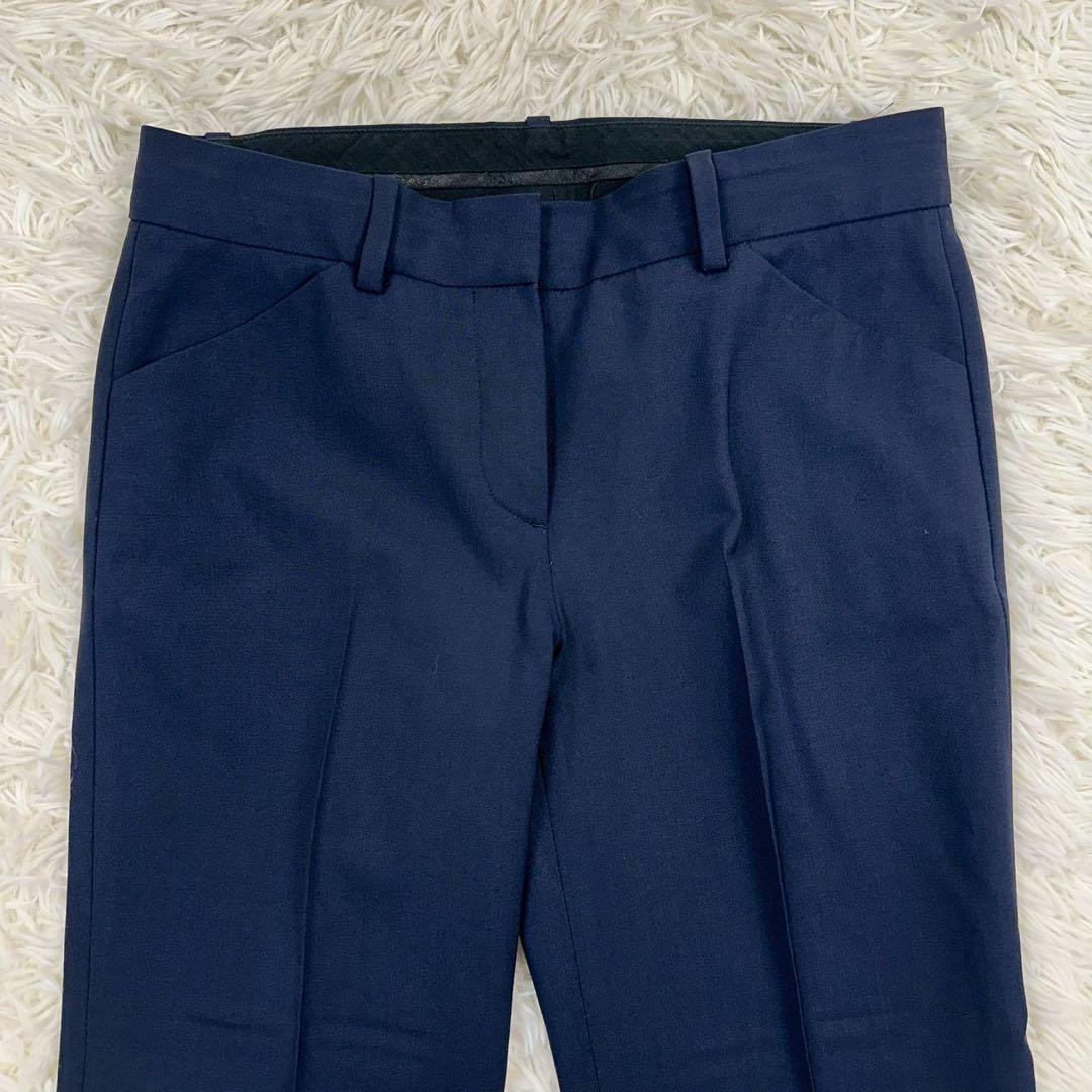 美品✨ セオリー パンツスーツ ネイビー Sサイズ 総裏 TAILOR