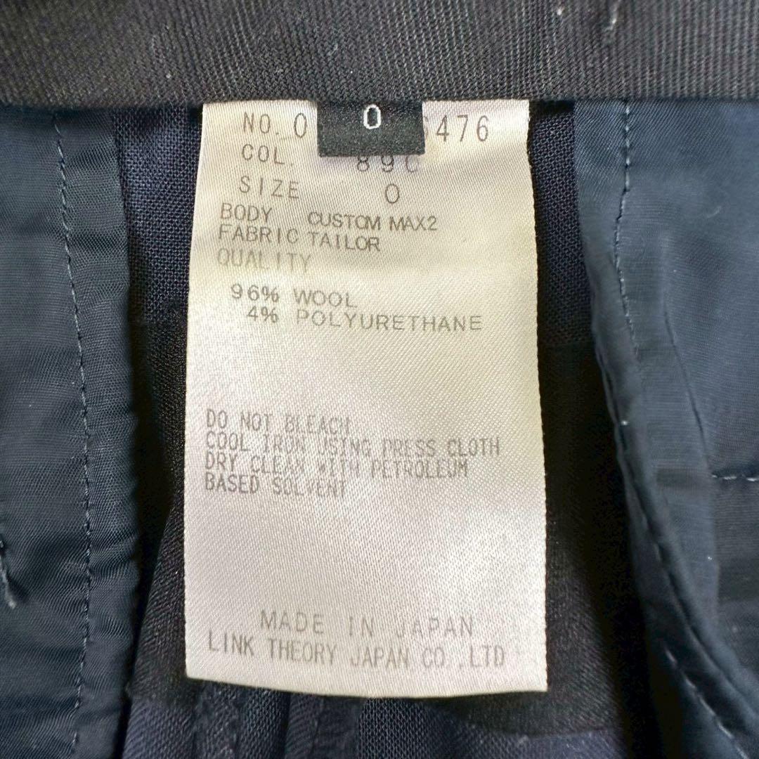 美品✨ セオリー パンツスーツ ネイビー Sサイズ 総裏 TAILOR