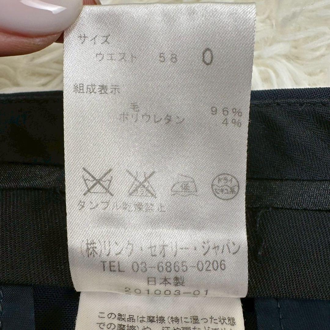 美品✨ セオリー パンツスーツ ネイビー Sサイズ 総裏 TAILOR