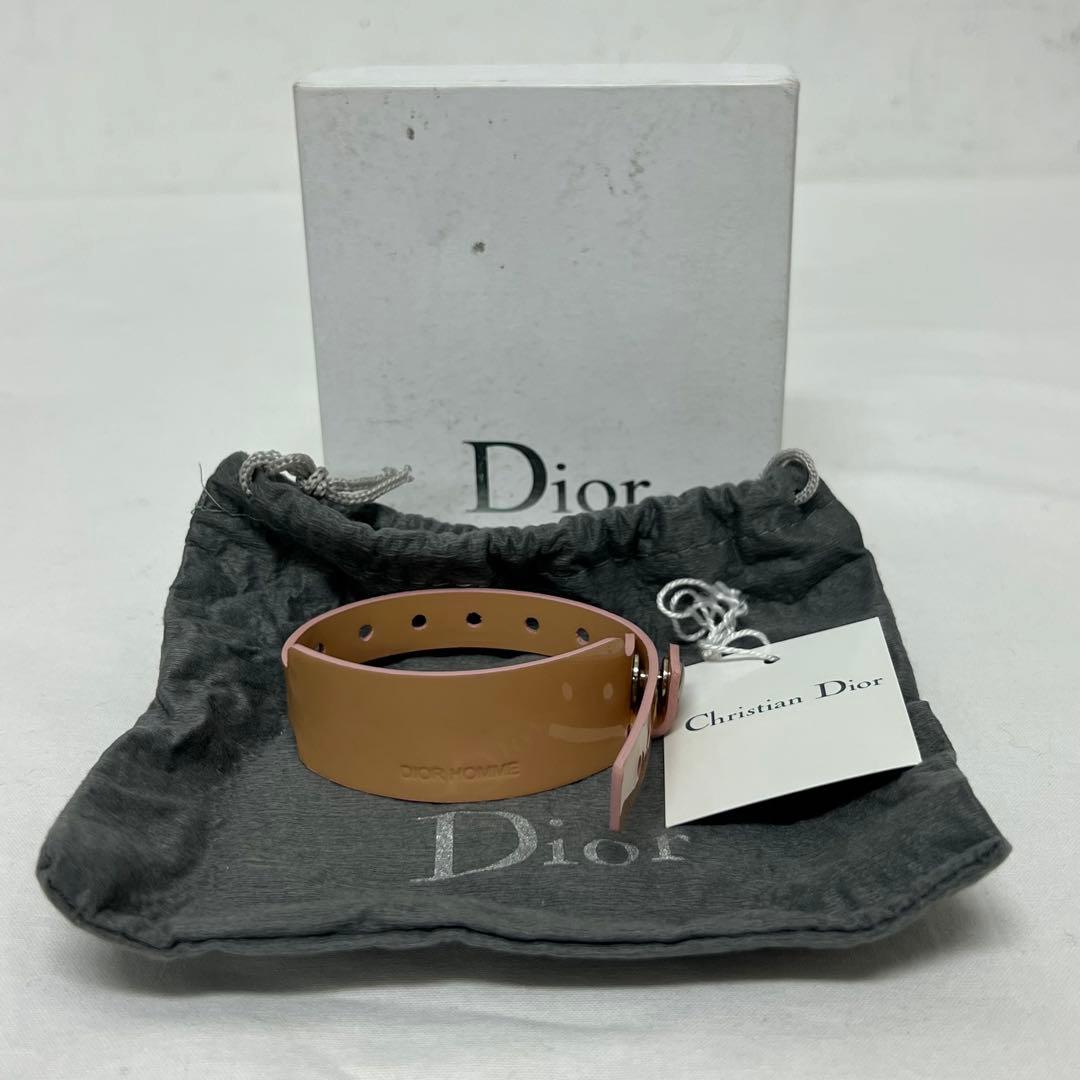 稀少 エディ期 DIOR HOMME ディオールオム ブレスレット バイオレット