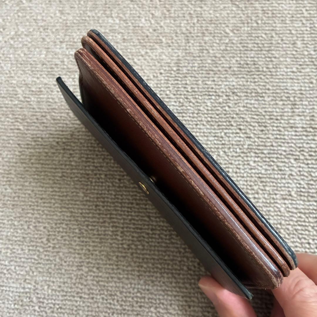 forme フォルメ ハンドウォレット レザー コンビ コンパクト 財布