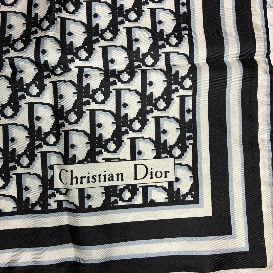 ✨DIOR✨　クリスチャンディオール スカーフ　トロッター　オブリーク