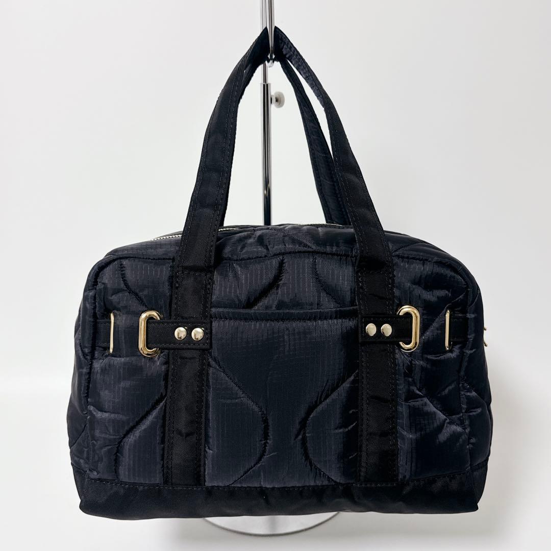 【タグ付き】SITA PARANTICA キルティングボストン　ブラック