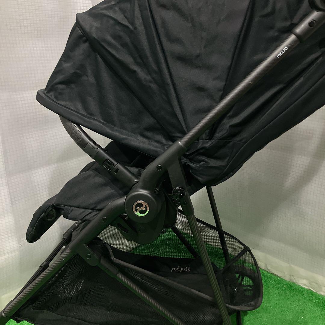 美品 サイベックス メリオ カーボン ベビーカー 即日発送 ブラック cybex