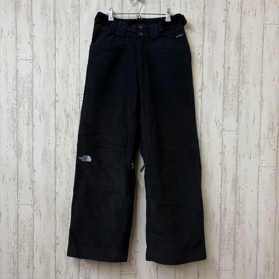 【激レア】THE NORTH FACE スキーウェア　パンツ　コーデュロイ　黒